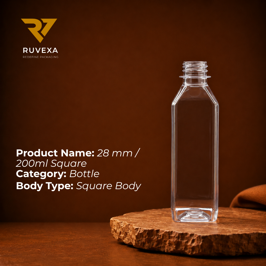 Ruvexa 200 ml Square Bottle (alt)