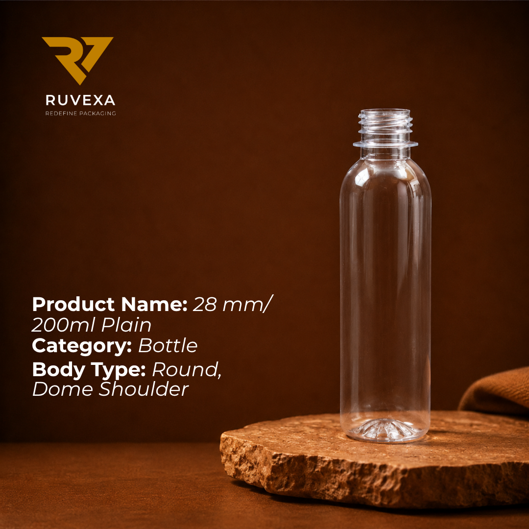 Ruvexa 200 ml Plain Bottle