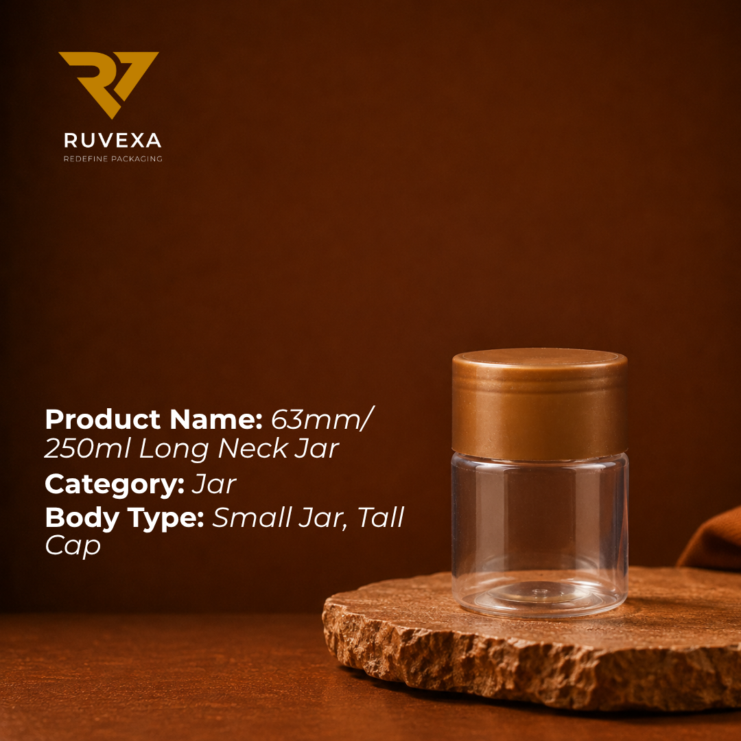 Ruvexa 250 ml Long Neck Jar