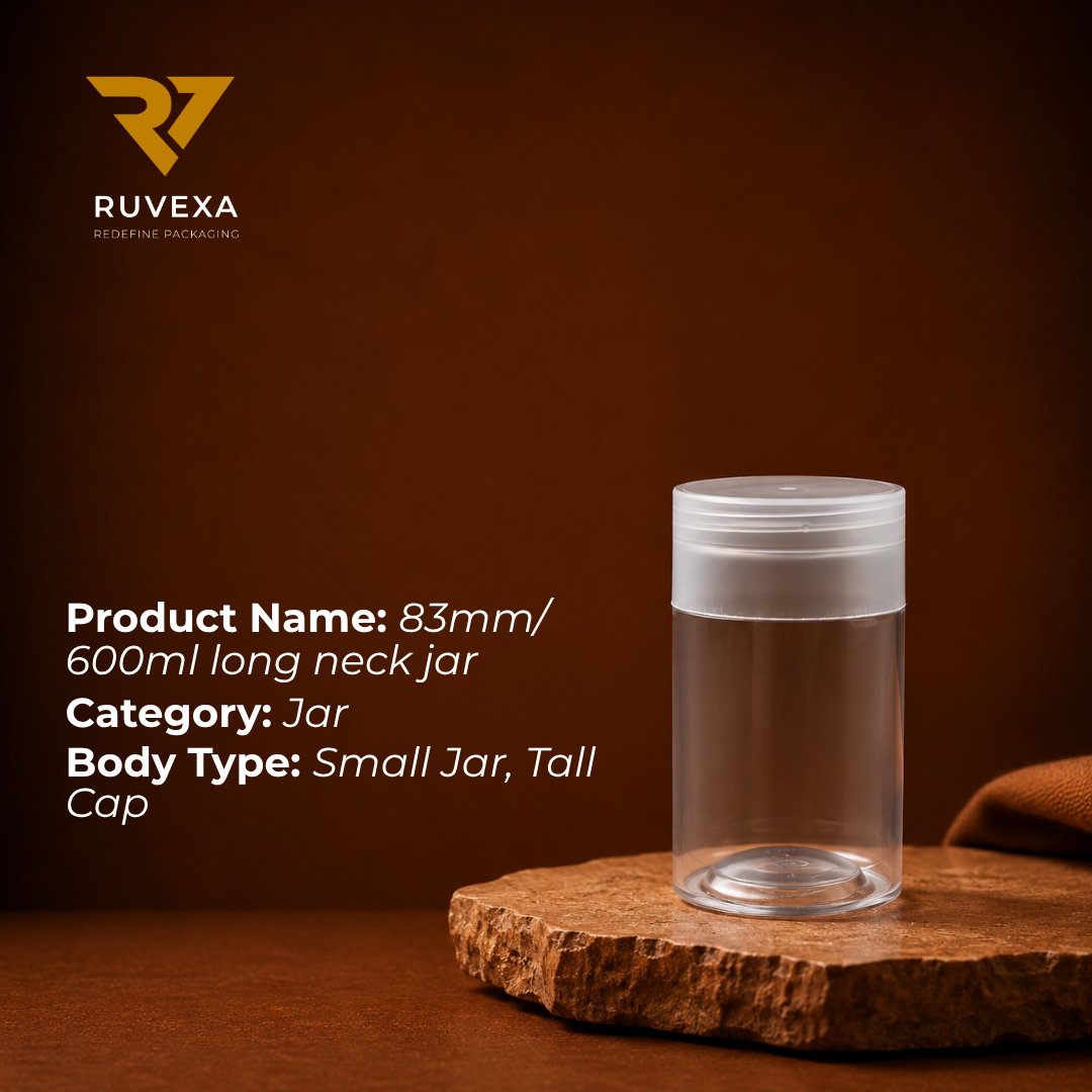 Ruvexa 600 ml Long Neck Jar