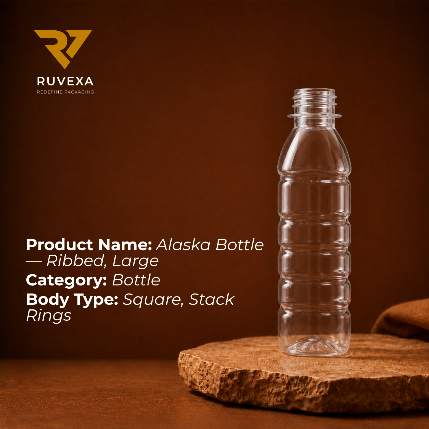 Ruvexa Alaska Ribbed Bottle (Large)
