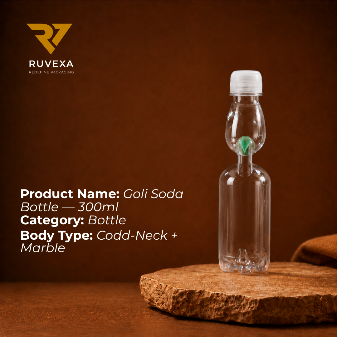 Ruvexa Goli Soda Bottle 200 ml