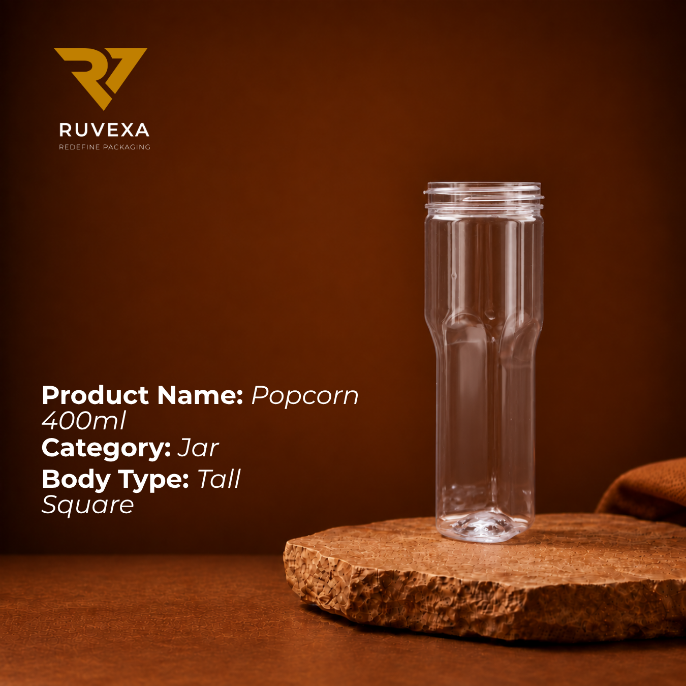 Ruvexa 400 ml Popcorn Jar